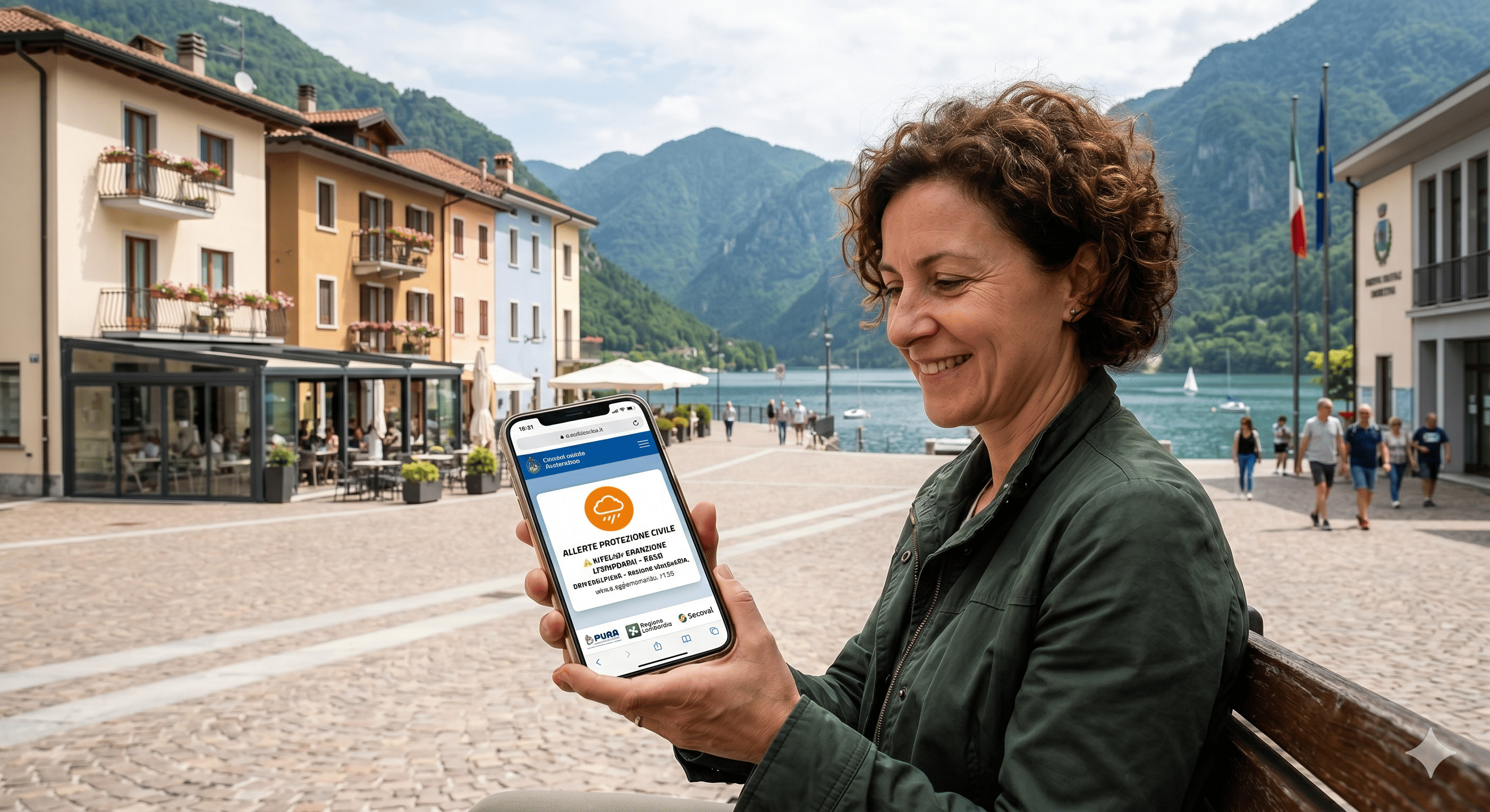 Attivato il servizio di allerte Protezione Civile sui portali comunali istituzionali